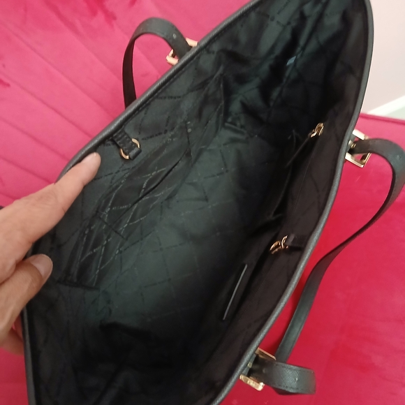 Michael Kors Black and Gold Love Tote - Picture 4 of 6
